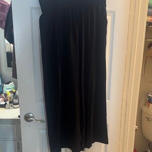 All in Motion Black wide leg pants
